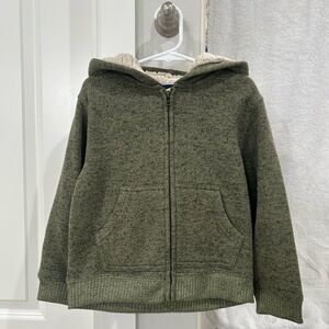 NWOT Cozy Heather Green Kids Jacket
